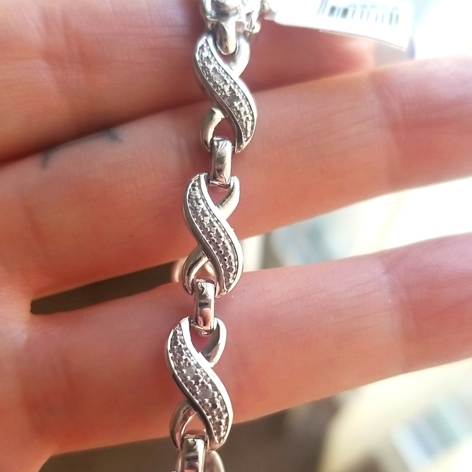 New Silver Bracelet 30$